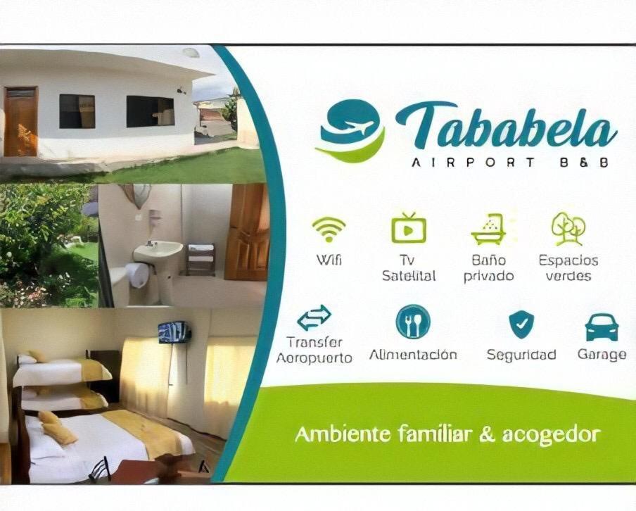 Tababela Airport B&B Экстерьер фото